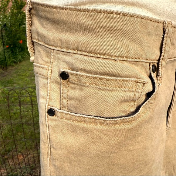 JOE’S JEANS Boys Size 20 Straight Leg Tan Khaki Zip Fly 5 Pocket Jeans - Picture 5 of 13